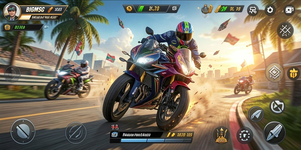 Tampilan gameplay menegangkan dalam BIGMSG yang menarik perhatian.