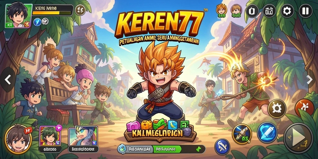 Tampilan gameplay KEREN77 yang menawan dan mengasyikkan.
