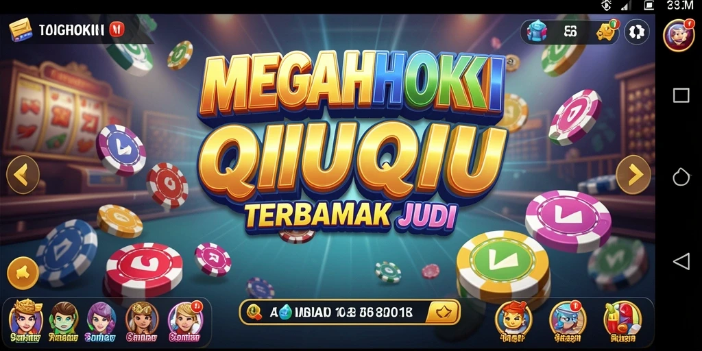Tampilan gameplay interaktif MEGAHOKI yang seru.