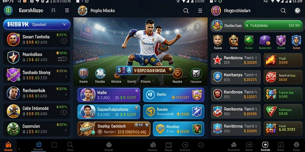 Tampilan gameplay menarik dari aplikasi Sportsbook MPO76.