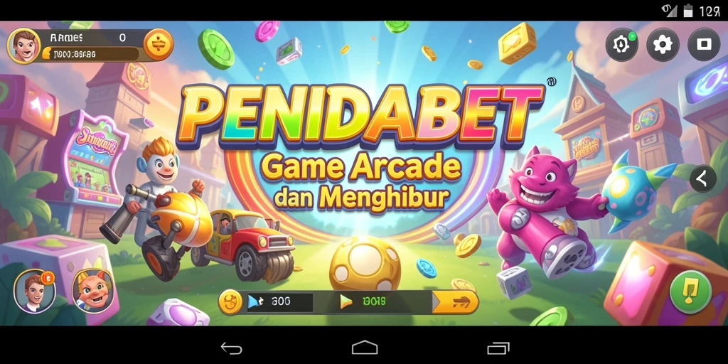 Tampilan gameplay seru dan menantang di PENIDABET.