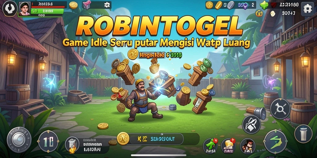 Tangkapan layar gameplay ROBINTOGEL yang menampilkan pengalaman santai dan menyenangkan.