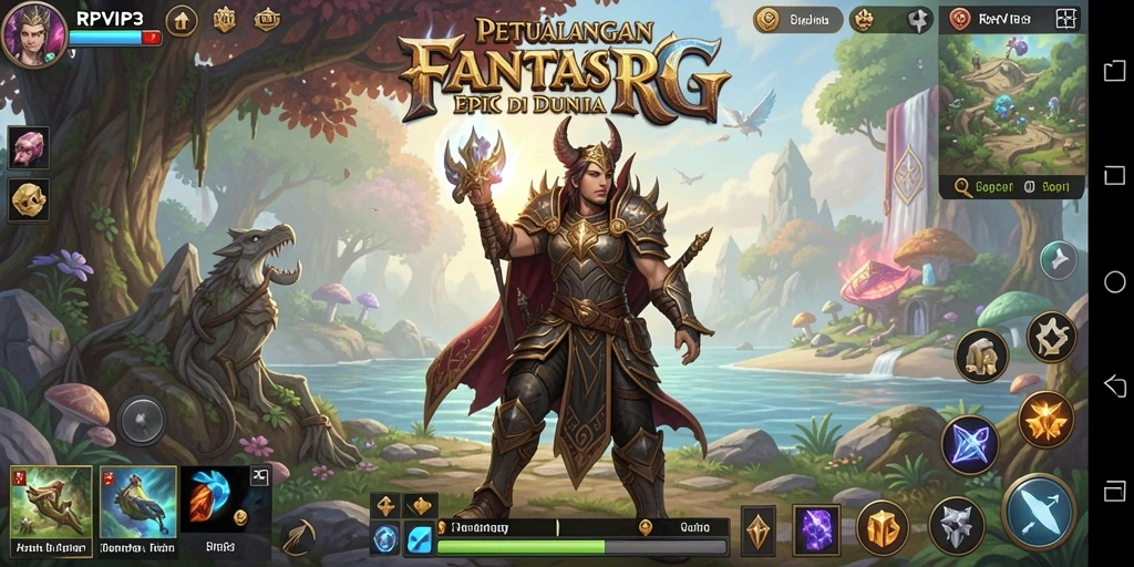 Tampilan gameplay epik dari RPVIP3 yang memikat.