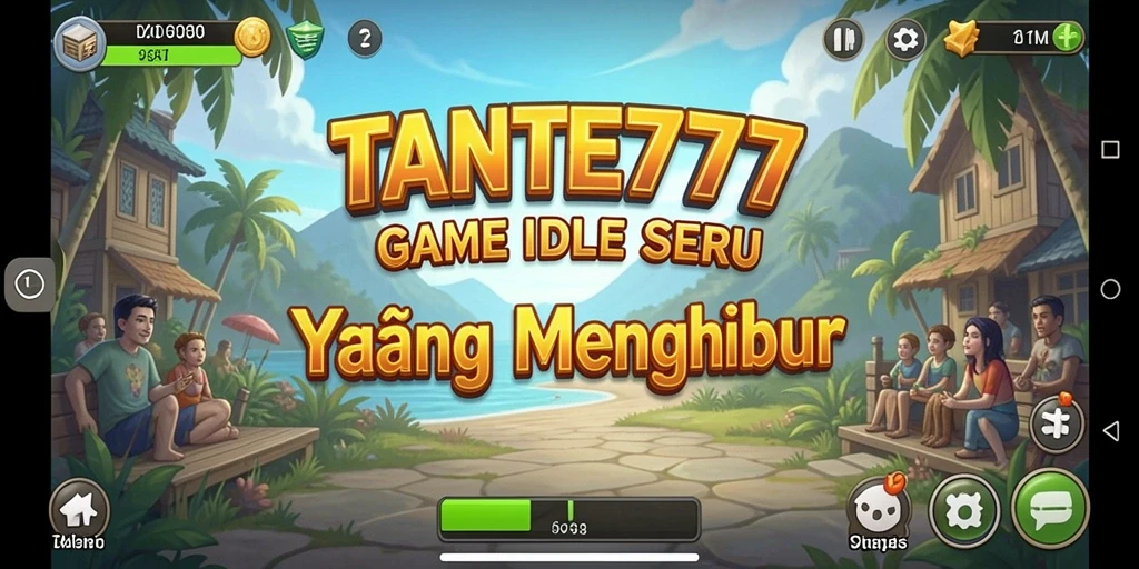 Screenshot gameplay TANTE777 yang menunjukkan aktivitas Idle yang seru.