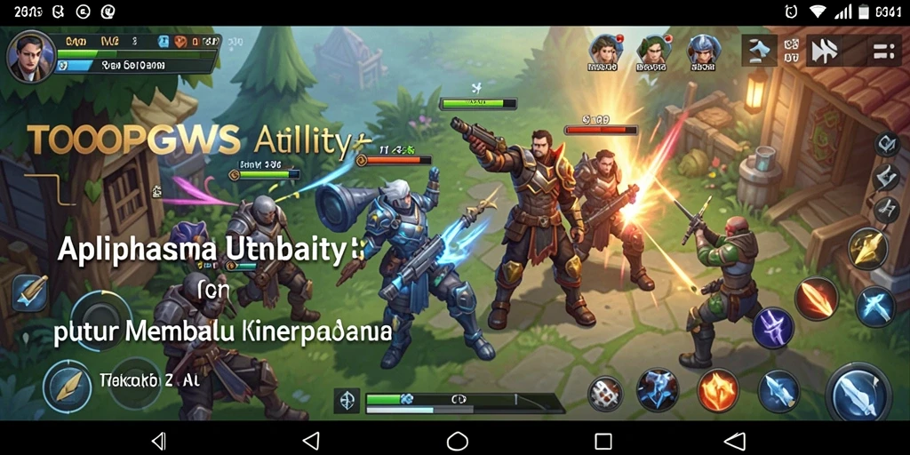 Screenshot TOOPGWS menampilkan tampilan antarmuka aplikasi Utility.