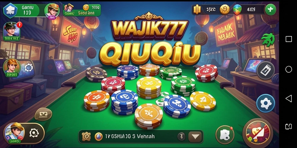 Tampilan gameplay menarik QiuQiu di WAJIK777.